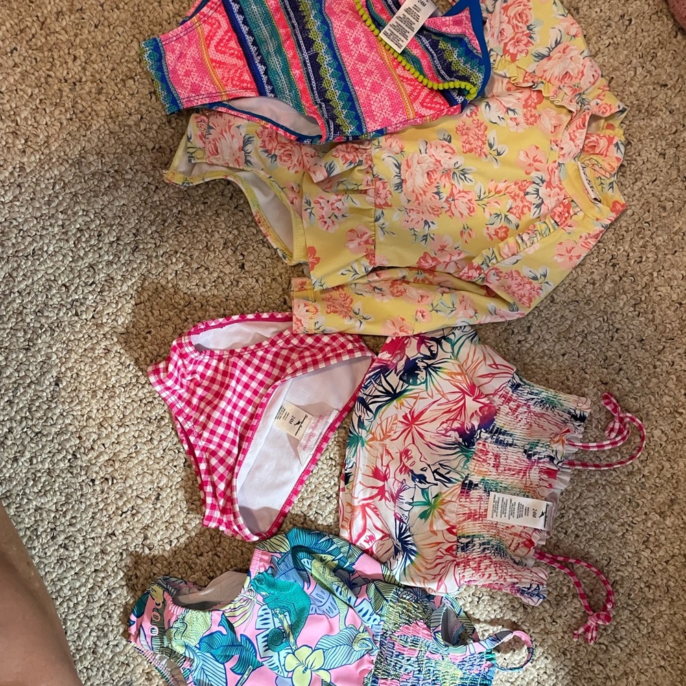 Tommy Bahama/Nicole Miller/Carters Kids Swimwear Set - Multicolor